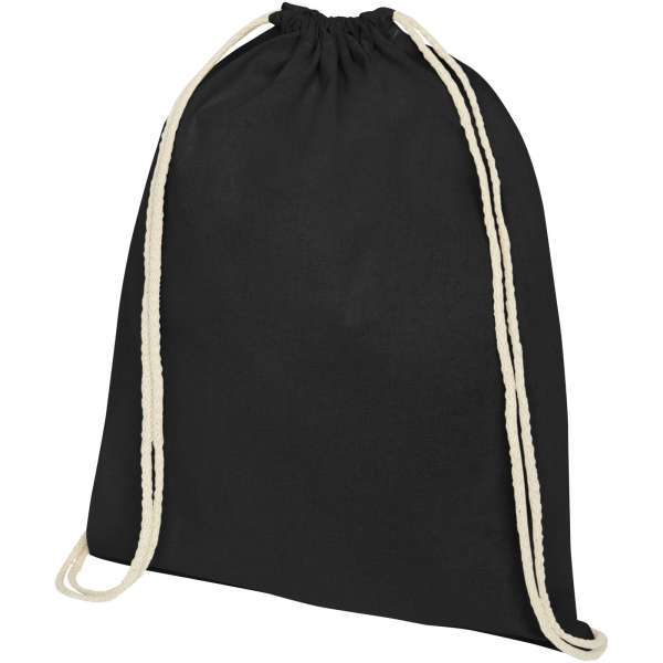 Sacca in cotone 100 g/m² con coulisse Oregon - 5L - cod. P120113