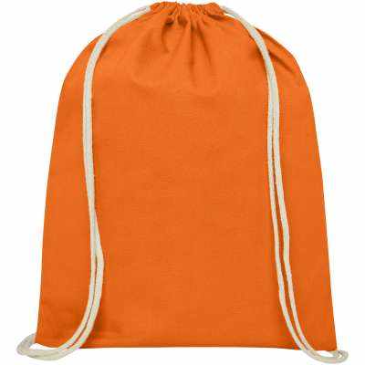 Sacca in cotone 100 g/m² con coulisse Oregon - 5L - cod. P120113