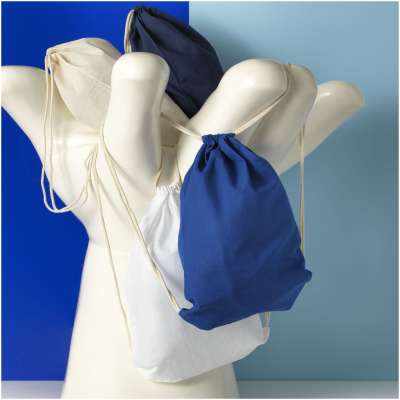 Sacca in cotone 100 g/m² con coulisse Oregon - 5L - cod. P120113