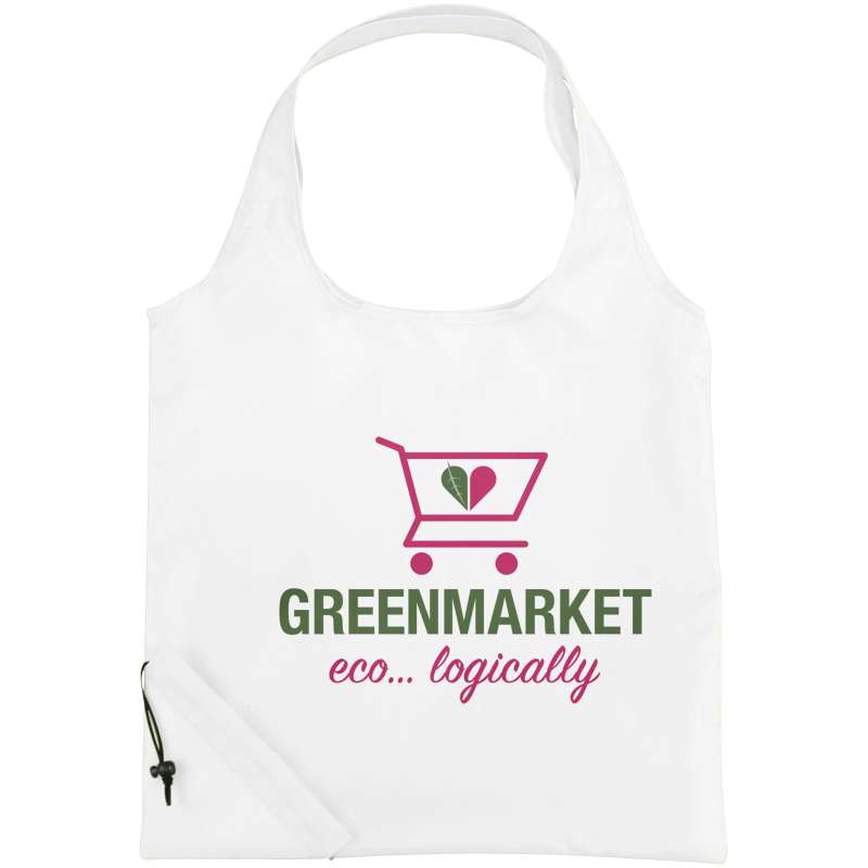 Shopper pieghevole da serigrafare 38x40,6 cm. - cod. P120119