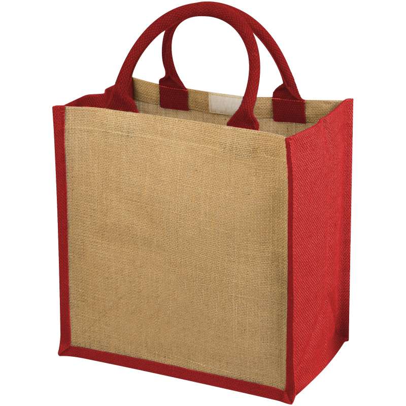 Shopper in Juta promozionali f.to 30x30x19 cm. - cod. P120134