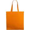 Shopper in cotone f.to 38x41x8,5 cm. con logo stampato - cod. P120135