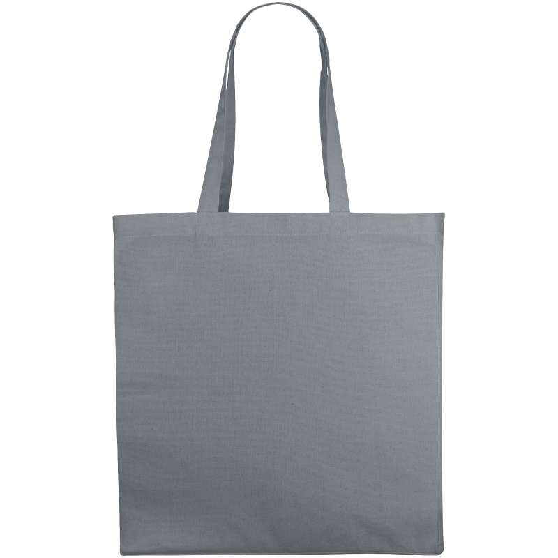 Shopper in cotone f.to 38x41x8,5 cm. con logo stampato - cod. P120135