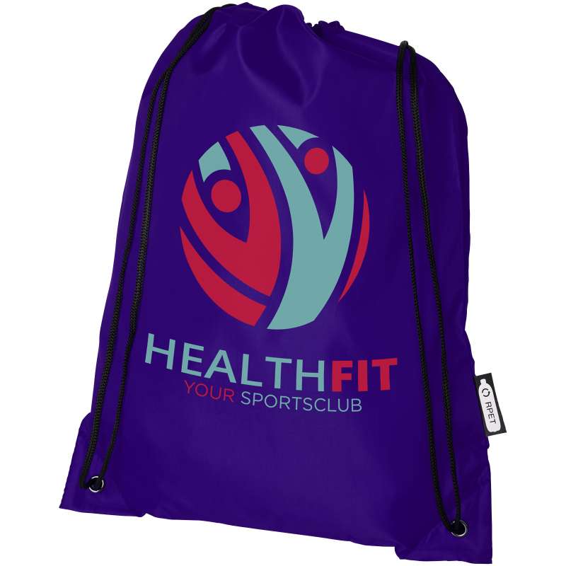 Zainetto con scritte f.to 33x44 cm. - cod. P120461