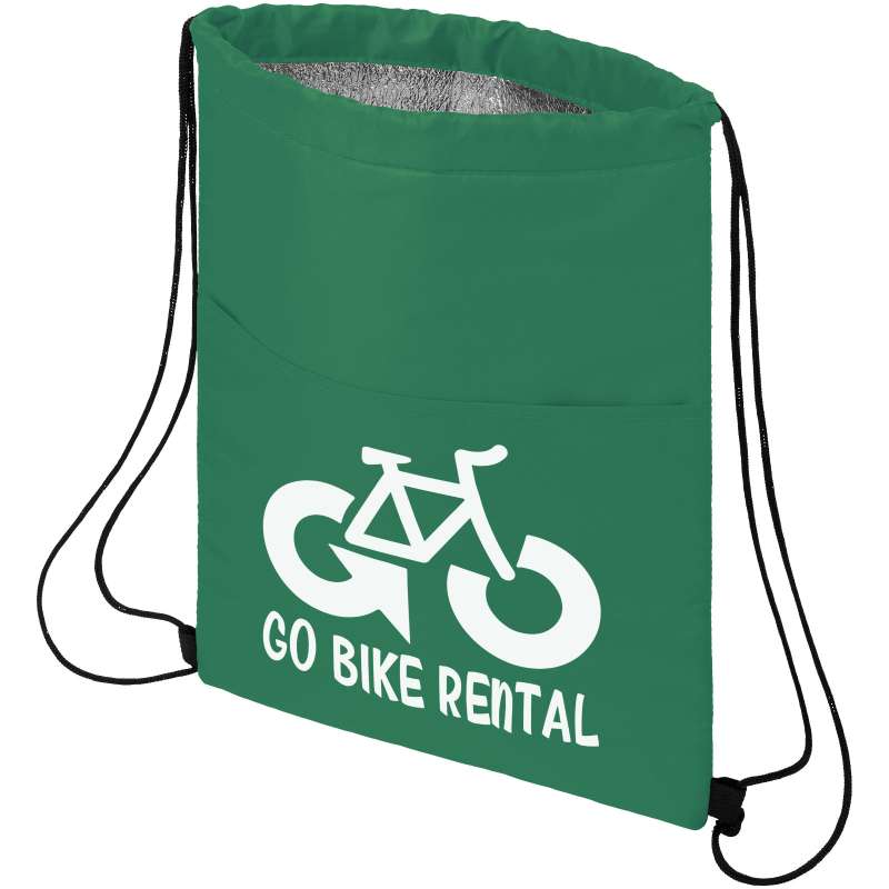 Sacca frigo da stampare con scritte f.to 32x43 cm. - cod. P120495