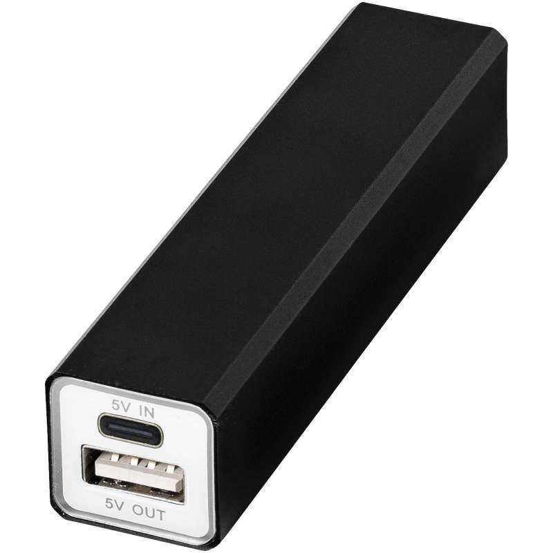 Power bank con scritte promozionali da 2200 mAh - cod. P123492