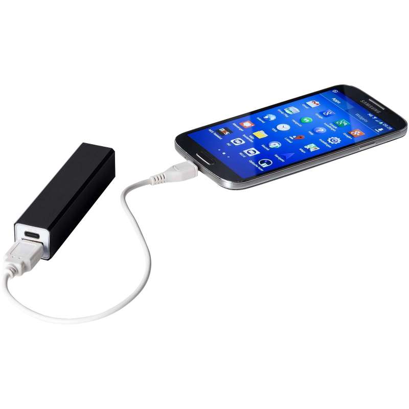 Power bank con scritte promozionali da 2200 mAh - cod. P123492