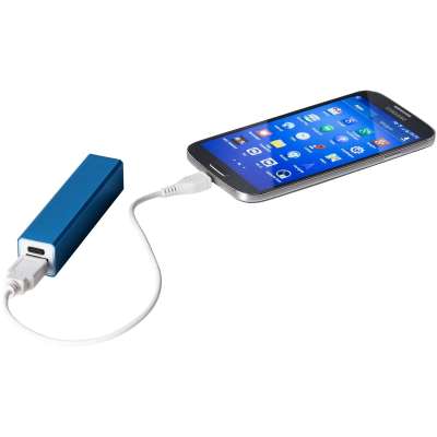 Power bank con scritte promozionali