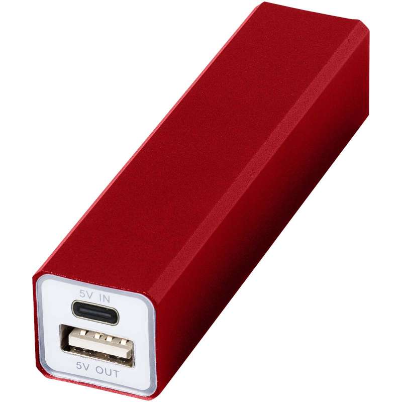 Power bank con scritte promozionali da 2200 mAh - cod. P123492