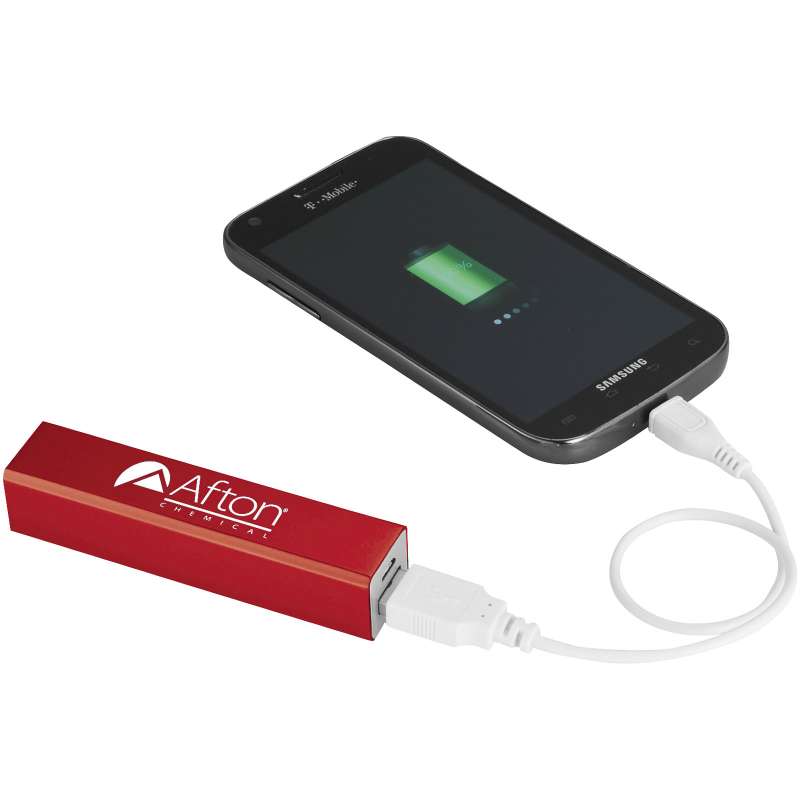 Power bank con scritte promozionali da 2200 mAh - cod. P123492
