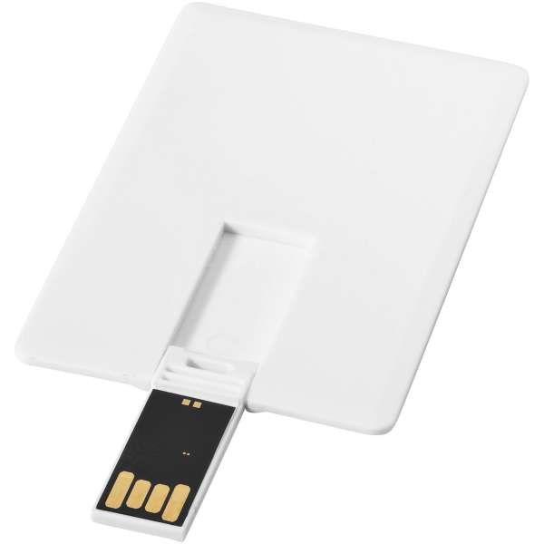 Chiavetta USB Slim da 2 GB a forma di carta di credito - cod. P123520