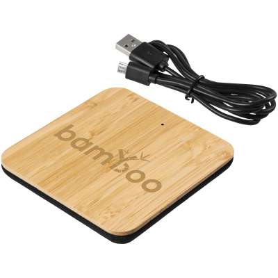 Caricabatterie wireless personalizzabile con logo