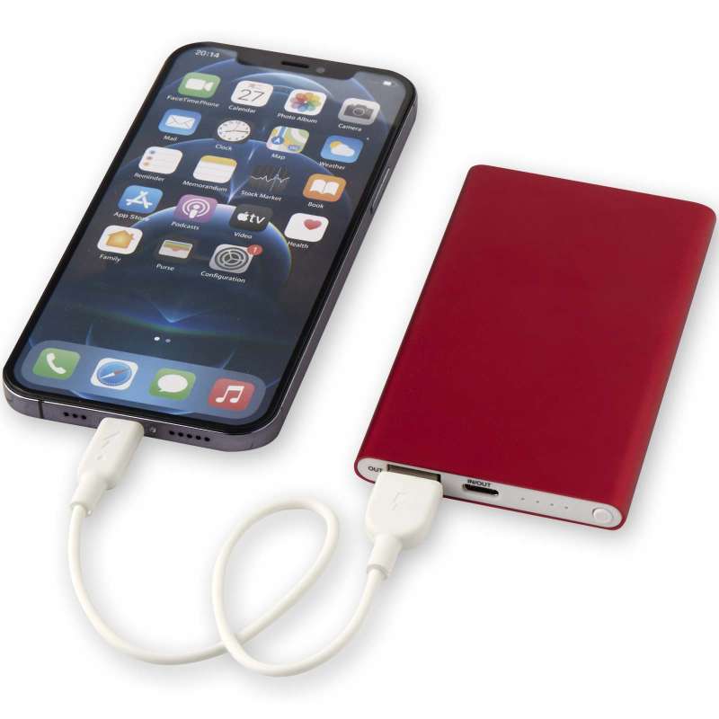 Power bank con logo stampato da 4000 mAh - cod. P134245