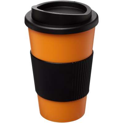 Tazza termica Americano® da 350 ml con grip - cod. P210002
