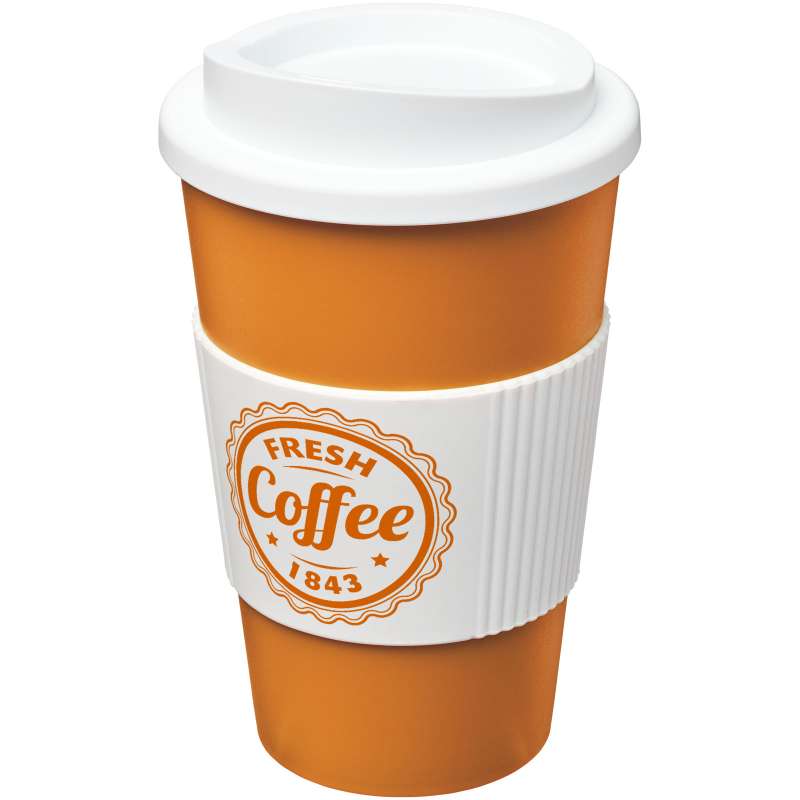 Bicchiere termico con grip da 350 ml - cod. P210002