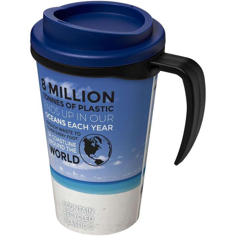 Bicchiere termico con scritte da 350 ml - cod. P210006