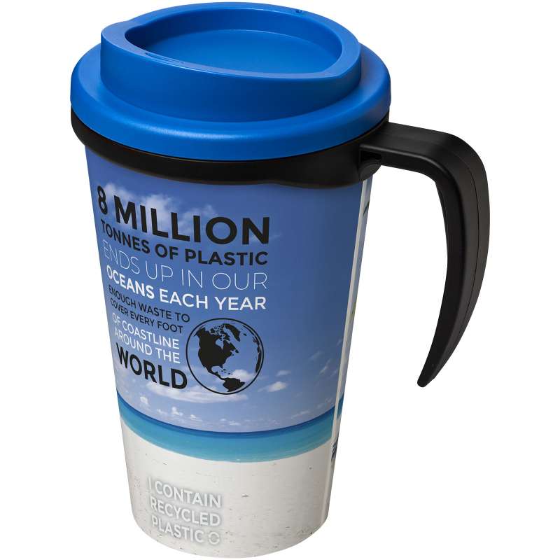 Bicchiere termico con scritte da 350 ml - cod. P210006