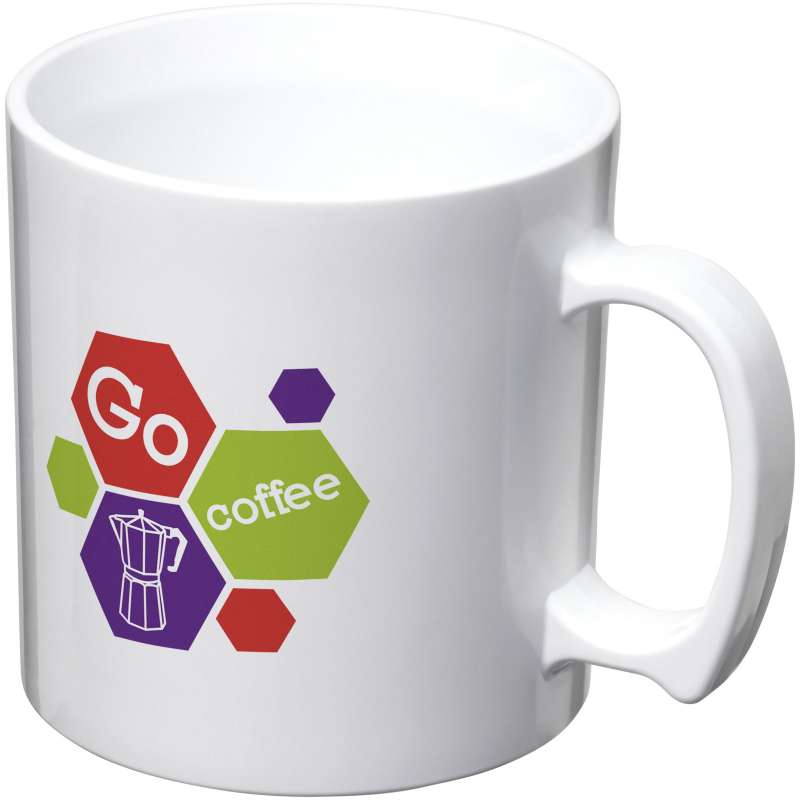 Tazza in plastica da 300 ml da stampare - cod. P210014