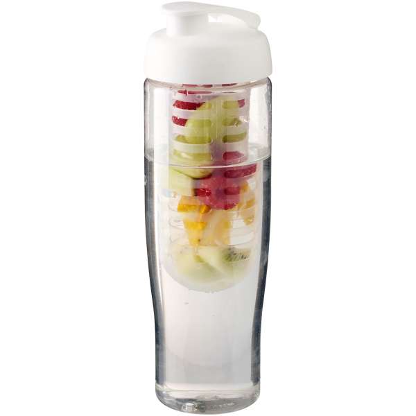 Borraccia sportiva H2O Active® Tempo da 700 ml con coperchio a scatto e infusore - cod. P210041