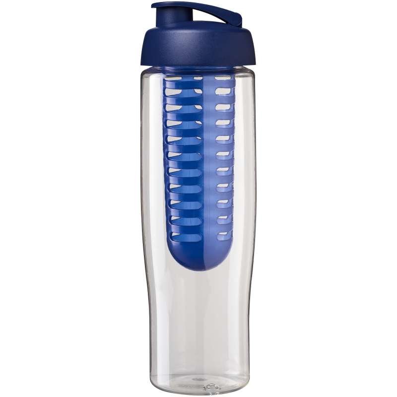 Borraccia sportiva da 700 ml con scritte stampate e infusore - cod. P210041