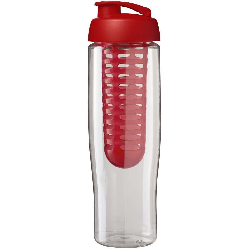 Borraccia sportiva da 700 ml con scritte stampate e infusore - cod. P210041