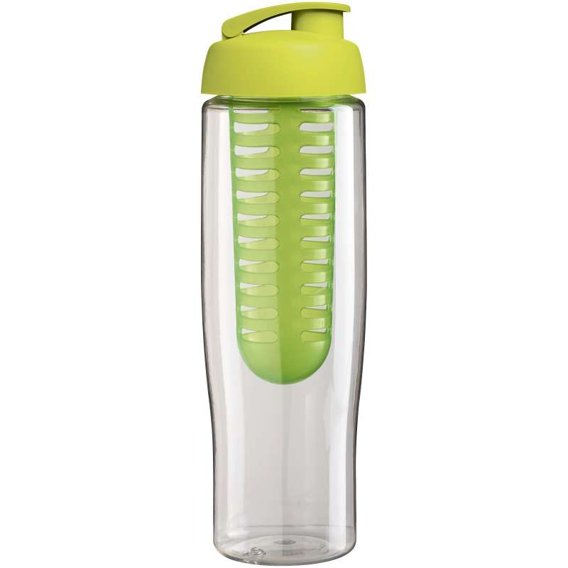 Borraccia sportiva da 700 ml con scritte stampate e infusore - cod. P210041