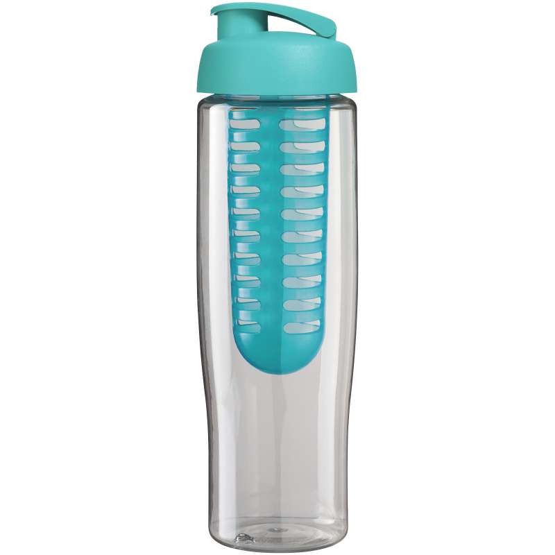 Borraccia sportiva da 700 ml con scritte stampate e infusore - cod. P210041