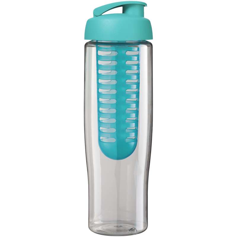 Borraccia sportiva da 700 ml con scritte stampate e infusore - cod. P210041