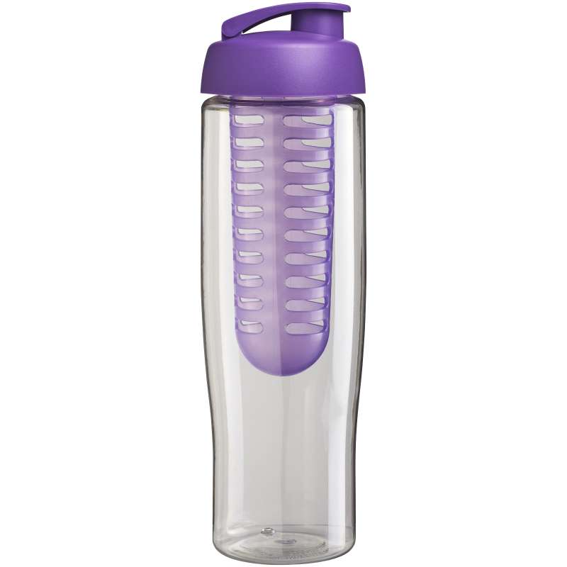 Borraccia sportiva da 700 ml con scritte stampate e infusore - cod. P210041