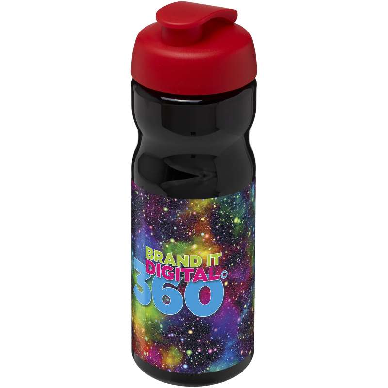 Borraccia sportiva con coperchio a scatto da 650 ml - cod. P210045