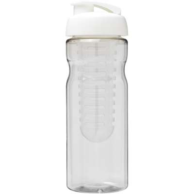 Borraccia sportiva H2O Active® Base da 650 ml con coperchio a scatto e infusore - cod. P210046
