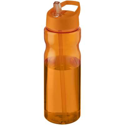 Borraccia sportiva H2O Active® Base da 650 ml con coperchio con beccuccio - cod. P210049