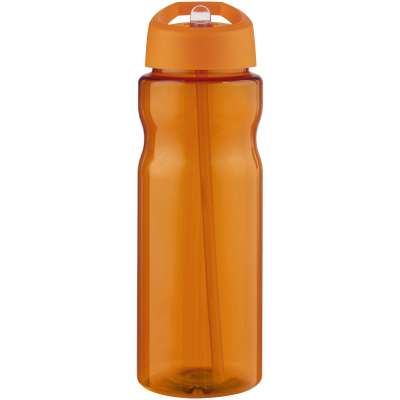 Borraccia sportiva H2O Active® Base da 650 ml con coperchio con beccuccio - cod. P210049