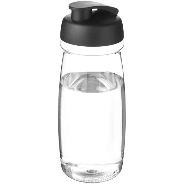 Borraccia sportiva H2O Active® Pulse da 600 ml con coperchio a scatto - cod. P210054