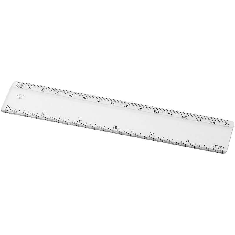 Righello da 15 cm in plastica con scritte - cod. P210536