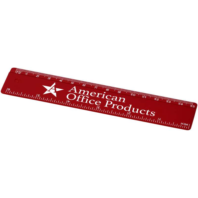 Righello da 15 cm in plastica con scritte - cod. P210536