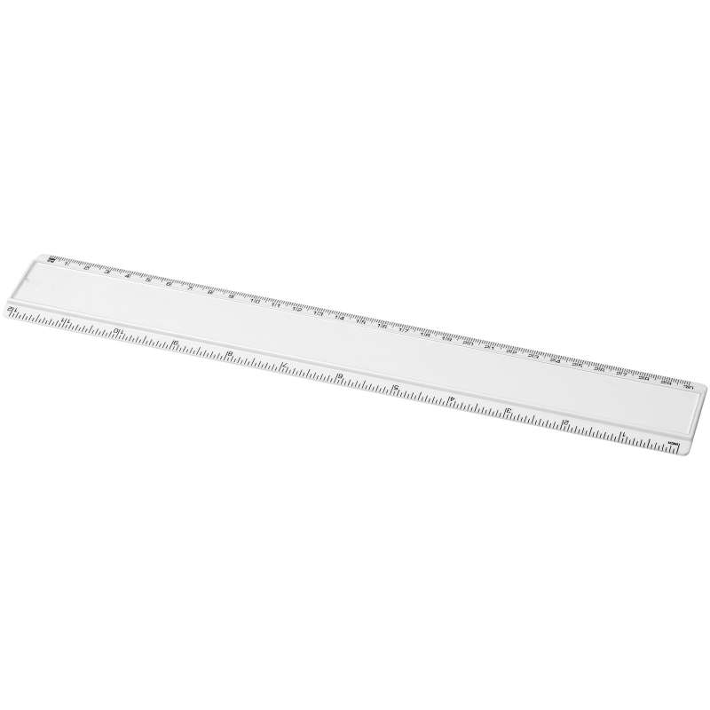 Righello da 30 cm in plastica con inserto di carta - cod. P210537