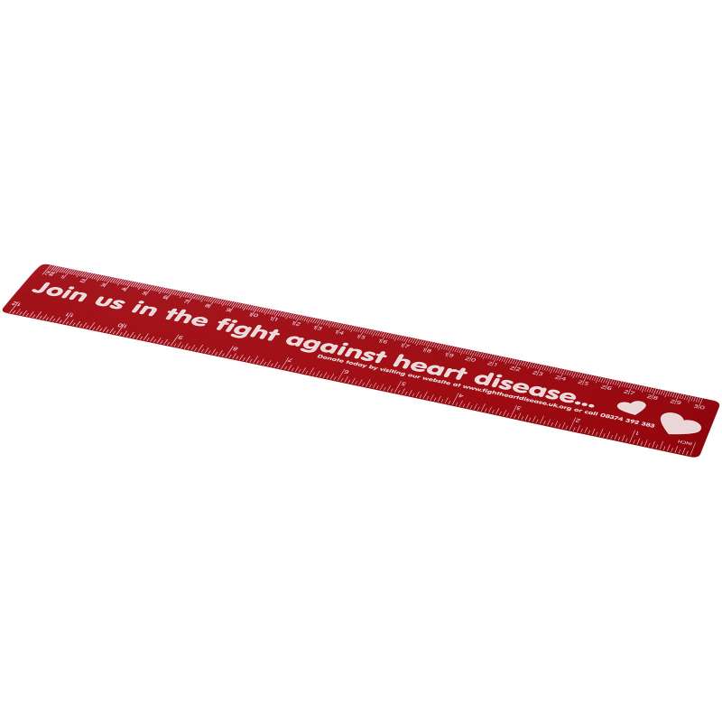 Righelli in plastica leggera da 30 cm - cod. P210539