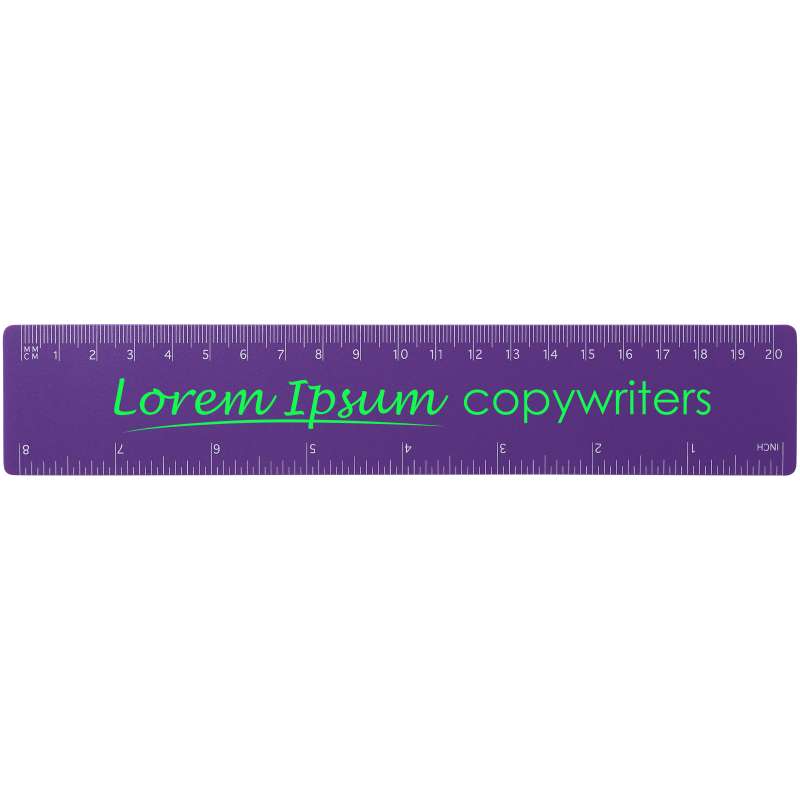 Righello pieghevole da 20 cm in plastica - cod. P210585