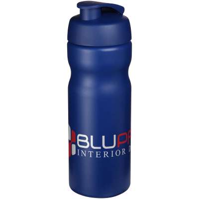 Borraccia sportiva Baseline® Plus da 650 ml con coperchio a scatto - cod. P210685