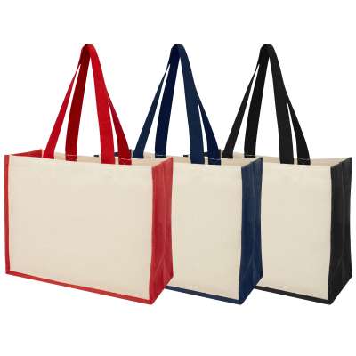Shopper in iuta e canvas 320 g/m² Varai - 23L - cod. P210701