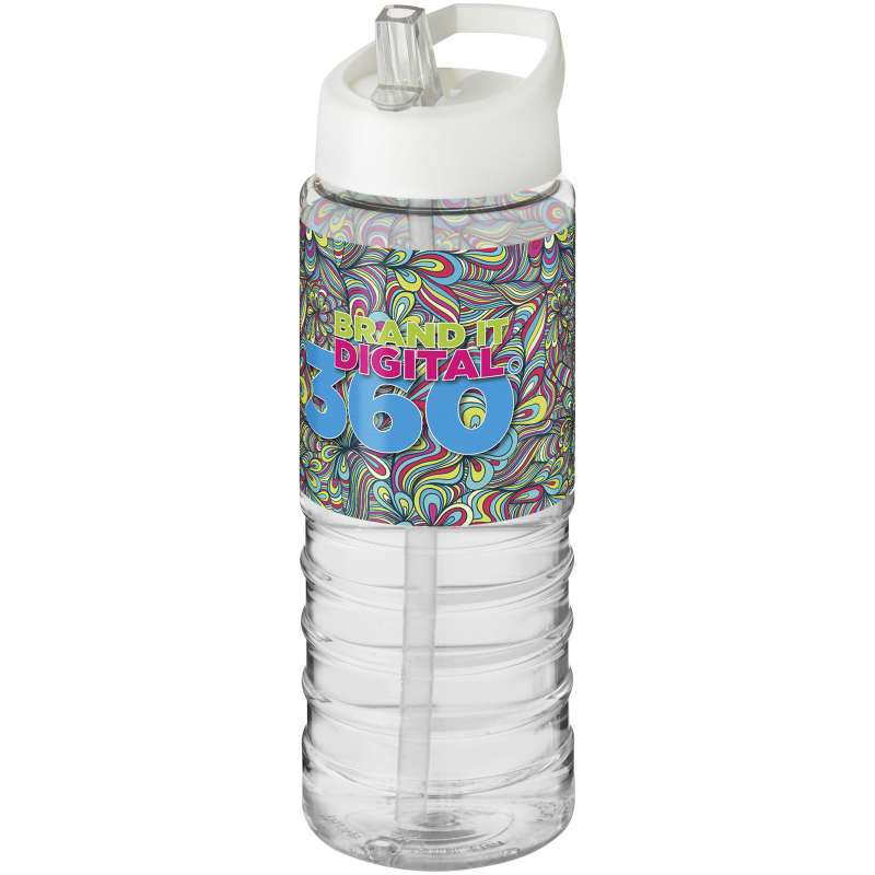 Borraccia sportiva da 750 ml con scritte - cod. P210877