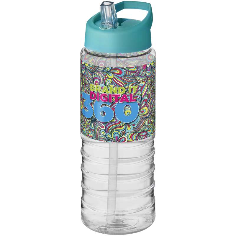 Borraccia sportiva da 750 ml con scritte - cod. P210877
