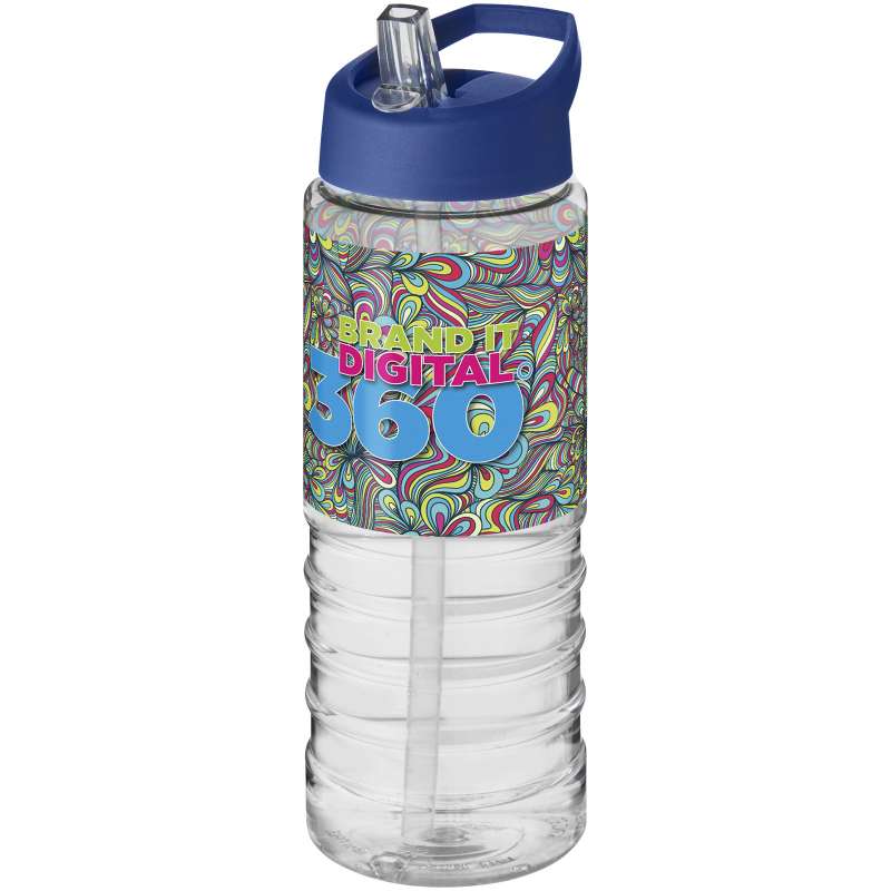 Borraccia sportiva da 750 ml con scritte - cod. P210877