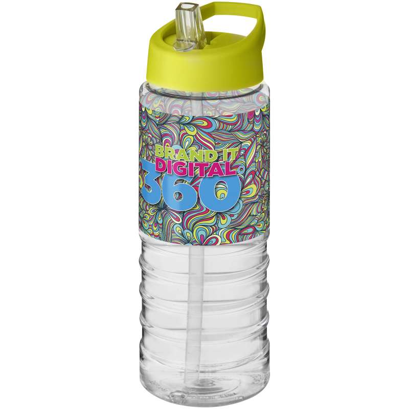 Borraccia sportiva da 750 ml con scritte - cod. P210877