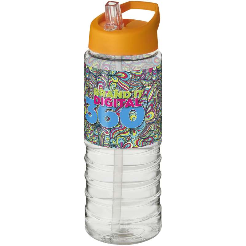 Borraccia sportiva da 750 ml con scritte - cod. P210877