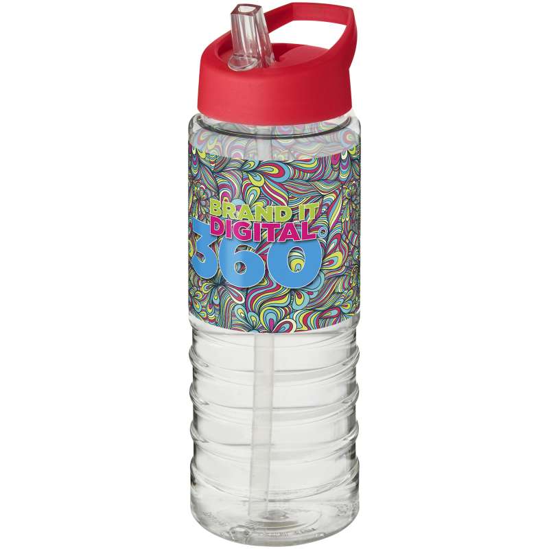 Borraccia sportiva da 750 ml con scritte - cod. P210877