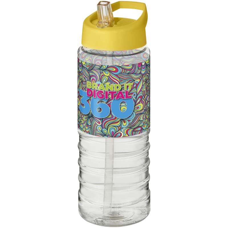 Borraccia sportiva da 750 ml con scritte - cod. P210877