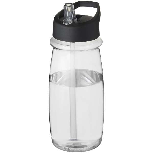 Borraccia sportiva H2O Active® Pulse da 600 ml con coperchio con beccuccio - cod. P210882