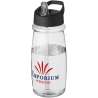 Borraccia sportiva da 600 ml con coperchio con beccuccio